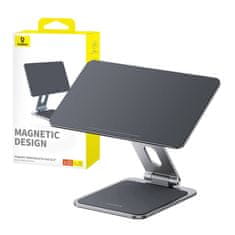 BASEUS Magnetický stojan na tablet Baseus MagStable pro Pad 12,9" (šedý)