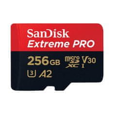 SanDisk Paměťová karta SANDISK EXTREME PRO microSDXC 256GB 200/140 MB/s UHS-I U3 (SDSQXCD-256G-GN6MA)