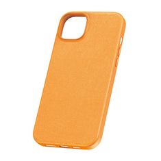 BASEUS Pouzdro na telefon pro iPhone 15 Pro Baseus Fauxther Series (oranžové)