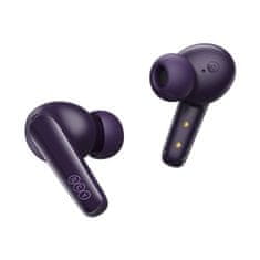 Bezdrátová sluchátka TWS QCY T13x (fialová)