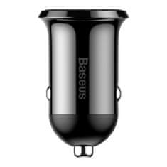 BASEUS Nabíječka do auta Baseus Grain Pro 2x USB 4,8A (černá)