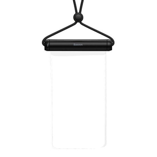 BASEUS Cylinder Slide-cover vodotěsná brašna na smartphone (černá)