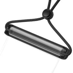 BASEUS Cylinder Slide-cover vodotěsná brašna na smartphone (černá)