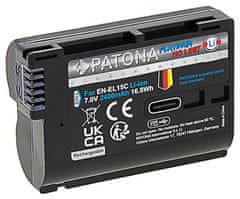 PATONA batéria pre foto Nikon EN-EL15C 2400mAh Li-Ion Platinum USB-C nabíjanie