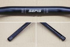 SEFIS MSDZ9L riadidlá 22mm - Farba riadidiel : Lesklá čierna