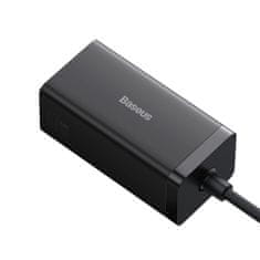 BASEUS Baseus sieťový HDMI HUB 2 x USB-C / HDMI 4K 30Hz 1,5 m čierny + USB-C - USB-C 100W 40Gb/s kábel 1 m