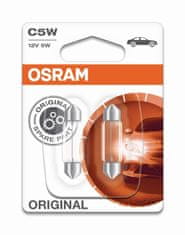 Osram OSRAM C5W 6418-02B, 5W, 12V, SV8.5-8 blister