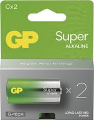 GP Batteries GP Alkalická baterie SUPER C (LR14) - 2ks