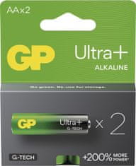 GP Batteries GP Alkalická baterie ULTRA PLUS AA (LR6) - 2ks