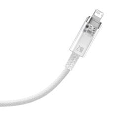 BASEUS Baseus Explorer USB - Lightning kábel 2,4A 2 m biely (CATS010102)