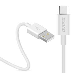 DUDAO Dudao USB / USB-C 3A kábel 1m biely (L1T biely)