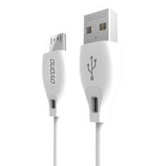 DUDAO Dudao micro USB kábel 2,4A 2m biely (L4M 2m biely)