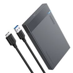 Ugreen Ugreen HDD SSD kryt SATA 2,5'' USB 3.2 micro USB SuperSpeed + 0,5 m kábel čierny