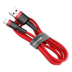 BASEUS Baseus Cafule nylonový kábel USB / Lightning QC3.0 2A 3M červený (CALKLF-R09)