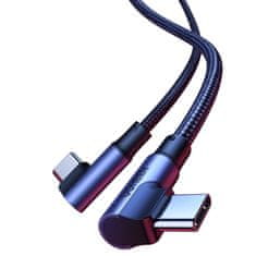 Ugreen Ugreen uhlový kábel USB-C - USB-C Quick Charge PD 100 W 5 A 1 m čierny (US335 70696)