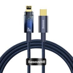 BASEUS Baseus Explorer USB-C - Lightning 20W kábel 1m modrý (CATS000003)