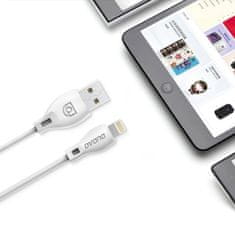 DUDAO Dudao USB/Lightning kábel 2,4A 1m biely (L4L 1m biely)