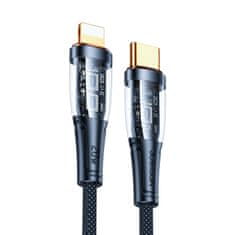 Joyroom Joyroom USB-C - Lightning 20W inteligentný prepínací kábel 1,2 m čierny (S-CL020A3)
