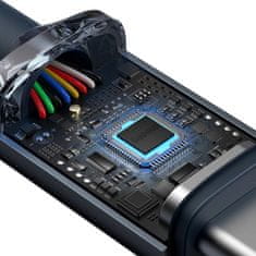 BASEUS Baseus Crystal Shine USB-C - USB-C 100W kábel 1,2 m čierny (CAJY000601)