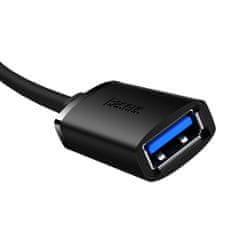 BASEUS Predlžovací kábel USB 3.0 1,5 m Baseus AirJoy čierny