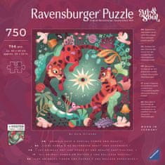 Ravensburger Puzzle Art & Soul: Zvieracie sny 750 dielikov