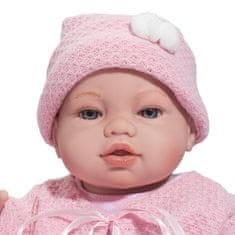 Berbesa Luxusná detská bábika-bábätko Berbesa Nela 43cm 