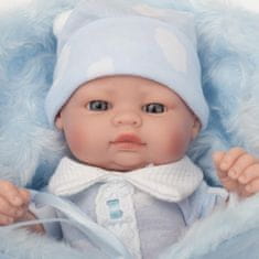 Berbesa Luxusná detská bábika-bábätko chlapček Berbesa Alex 28cm 