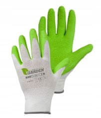 STALCO Ochranné polyesterové záhradné rukavice veľkosti XS