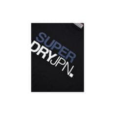 Superdry Tričko čierna L Logo Loose Tee