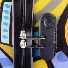 TopKing Cestovný kufor malá KEMER PRINT S Picasso Multicolor