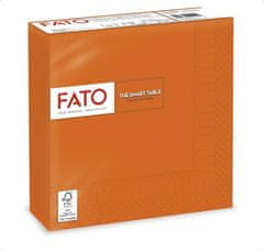 Fato Obrúsky "Smart Table", oranžová, 1/4 skladanie, 33 x 33 cm, 82621400