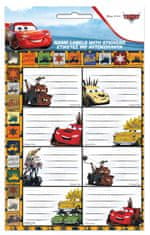 GIM Vignette s nálepkami Disney Cars Road Booklet (16 kusov)