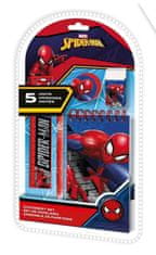 EUROSWAN Súprava kancelárskych potrieb Spiderman (5 kusov)