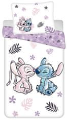 Jerry Fabrics Disney Lilo a Stitch Boojiboo posteľná bielizeň 140×200 cm, 70×90 cm