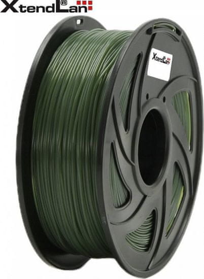 XtendLan XtendLAN PETG filament 1,75mm myslivecky zelený 1kg