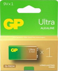 GP alkalická batéria 9V (6LF22 ) Ultra 1ks blister