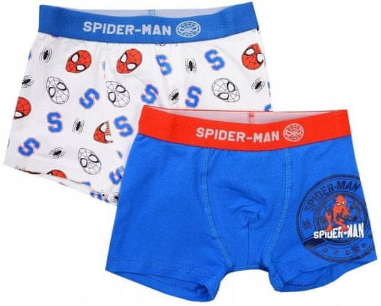 Eplusm Chlapčenské boxerky Spider-man 2 ks