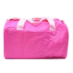SETINO Dievčenská cestovná a športová taška "Bing" - tmavo ružová