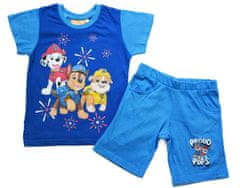 SETINO Chlapčenské bavlnené pyžamo "Paw Patrol" - svetlo modrá 128 / 7–8 rokov Modrá