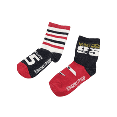 Eplusm Chlapčenské vysoké ponožky McQueen 2 ks 27–30 Viacfarebná