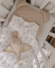 Baby Nellys Mušelínový spací vak GOOSE Soft, 70cm, biely