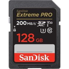 SanDisk Pamäťová karta SDXC Extreme Pro 128GB UHS-I U3 (200R/ 90W)