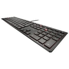 Cherry Počítačová klávesnice KC 6000 SLIM, UK - černá