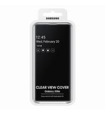 SAMSUNG Clear View Cover pre Galaxy S10e čierny, EF-ZG970CBEGWW