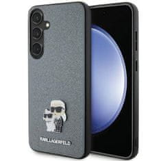 Karl Lagerfeld Zadný kryt Saffiano Karl&Choupette KLHCS24SPSAKCMPG pre Samsung Galaxy S24 Grey