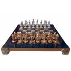 Manopoulos Šachy kovové Renesančné - modrá