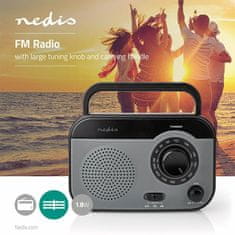 Nedis Rádio prenosné NEDIS RDFM1340GY