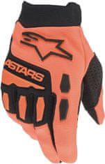 Alpinestars rukavice FULL BORE detské černo-oranžové 2XS