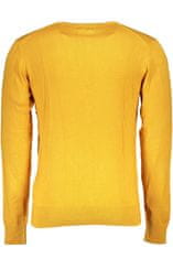 GianMarco Venturi  Štýlový Pánsky Pulóver Žltá Farba: žltá, Veľkosť: M