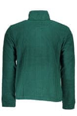 GianMarco Venturi  Perfektná Pánska Mikina na zips Zelená Farba: Zelená, Veľkosť: L
